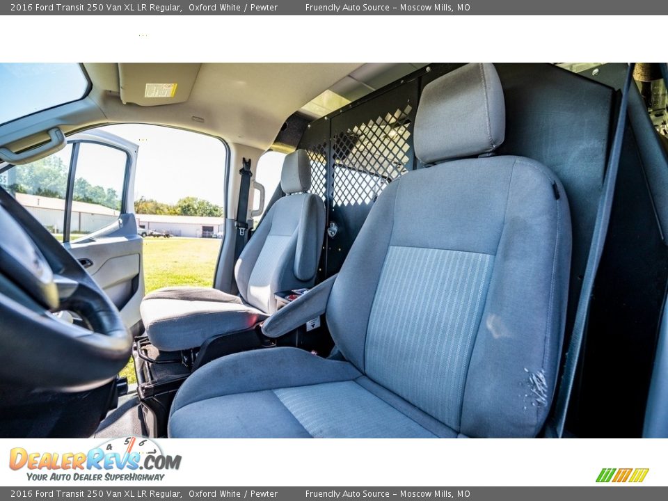 2016 Ford Transit 250 Van XL LR Regular Oxford White / Pewter Photo #17