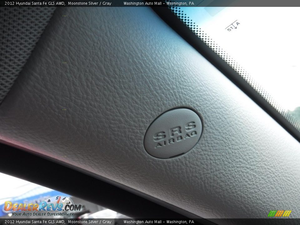 2012 Hyundai Santa Fe GLS AWD Moonstone Silver / Gray Photo #20
