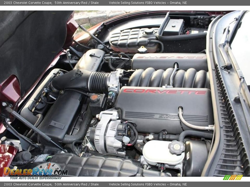 2003 Chevrolet Corvette Coupe 5.7 Liter OHV 16 Valve LS1 V8 Engine Photo #3