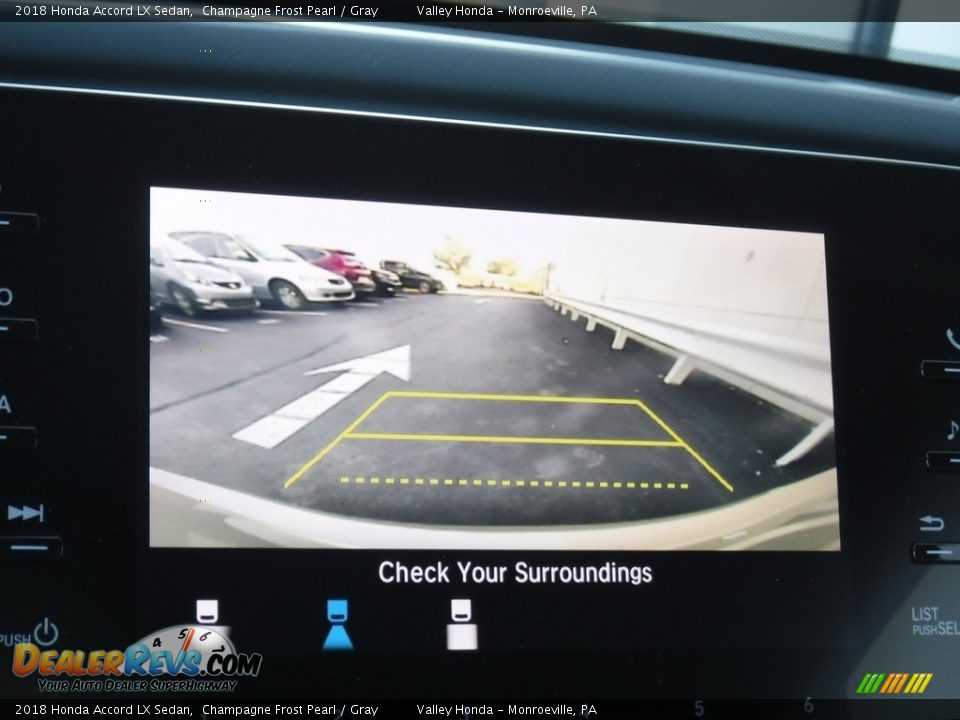 2018 Honda Accord LX Sedan Champagne Frost Pearl / Gray Photo #16