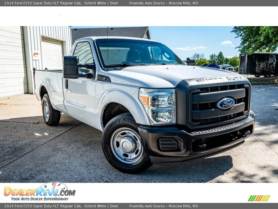 Front 3/4 View of 2014 Ford F250 Super Duty XLT Regular Cab Photo #1