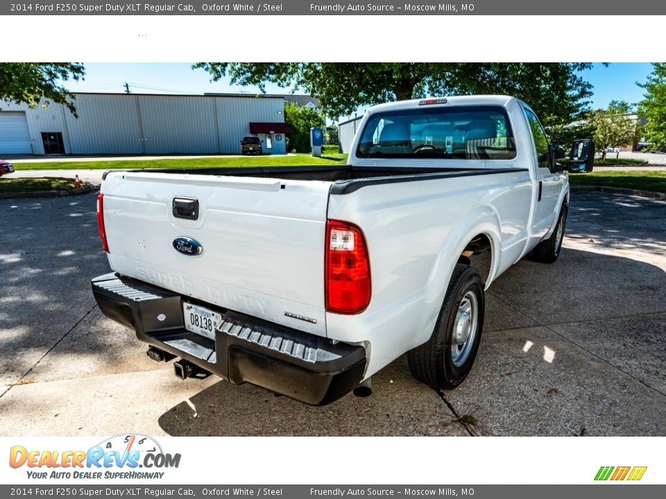 2014 Ford F250 Super Duty XLT Regular Cab Oxford White / Steel Photo #4