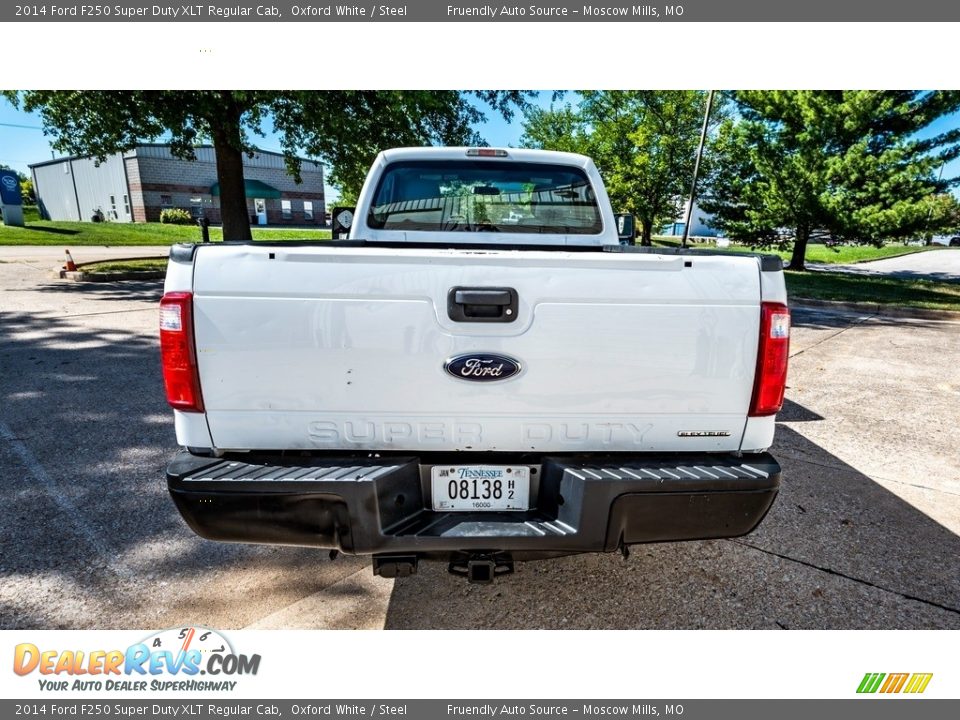 2014 Ford F250 Super Duty XLT Regular Cab Oxford White / Steel Photo #5