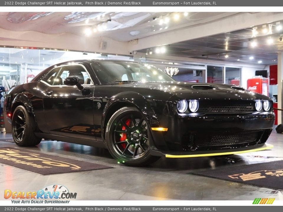 Pitch Black 2022 Dodge Challenger SRT Hellcat Jailbreak Photo #1