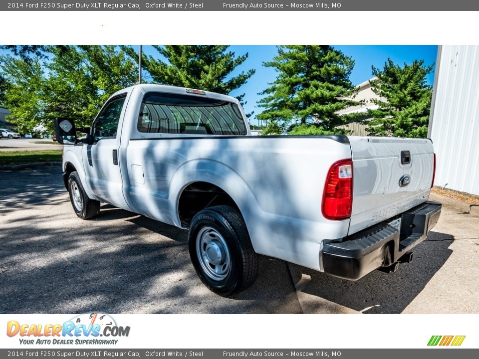 2014 Ford F250 Super Duty XLT Regular Cab Oxford White / Steel Photo #6