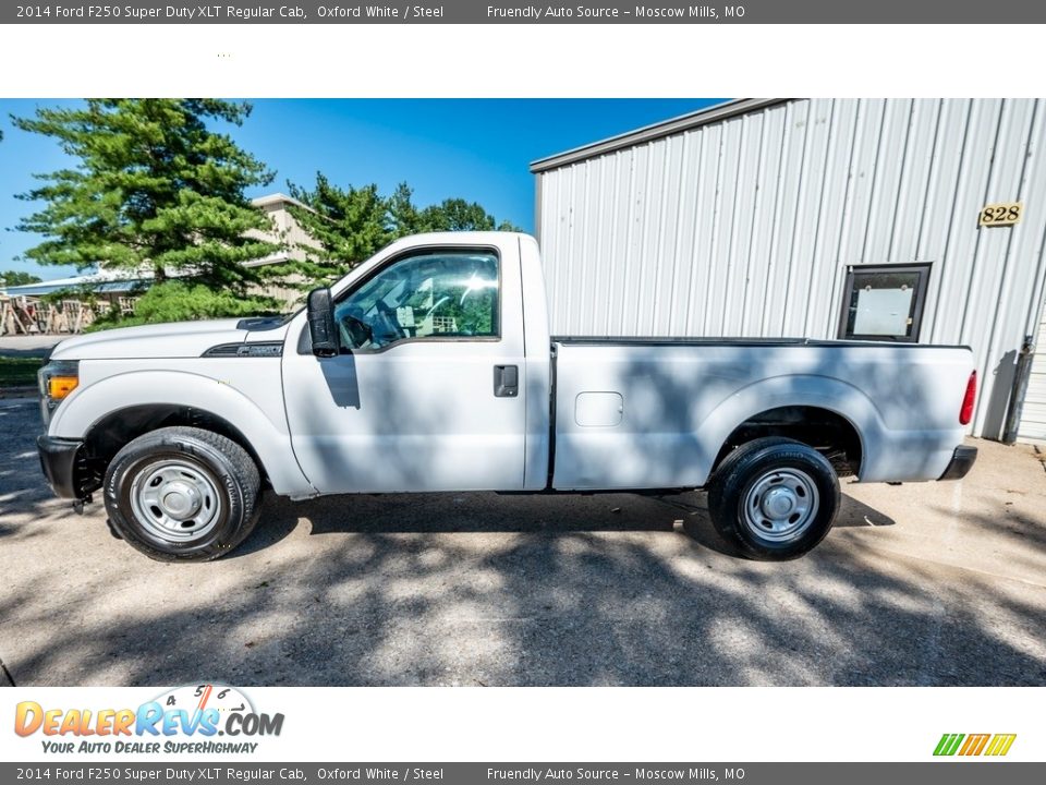 Oxford White 2014 Ford F250 Super Duty XLT Regular Cab Photo #7