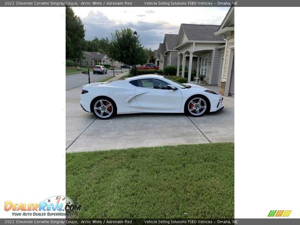 Arctic White 2022 Chevrolet Corvette Stingray Coupe Photo #2