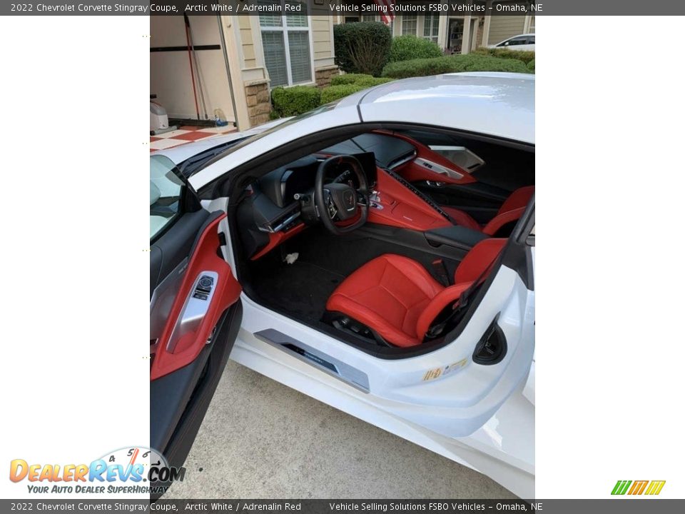 Adrenalin Red Interior - 2022 Chevrolet Corvette Stingray Coupe Photo #5