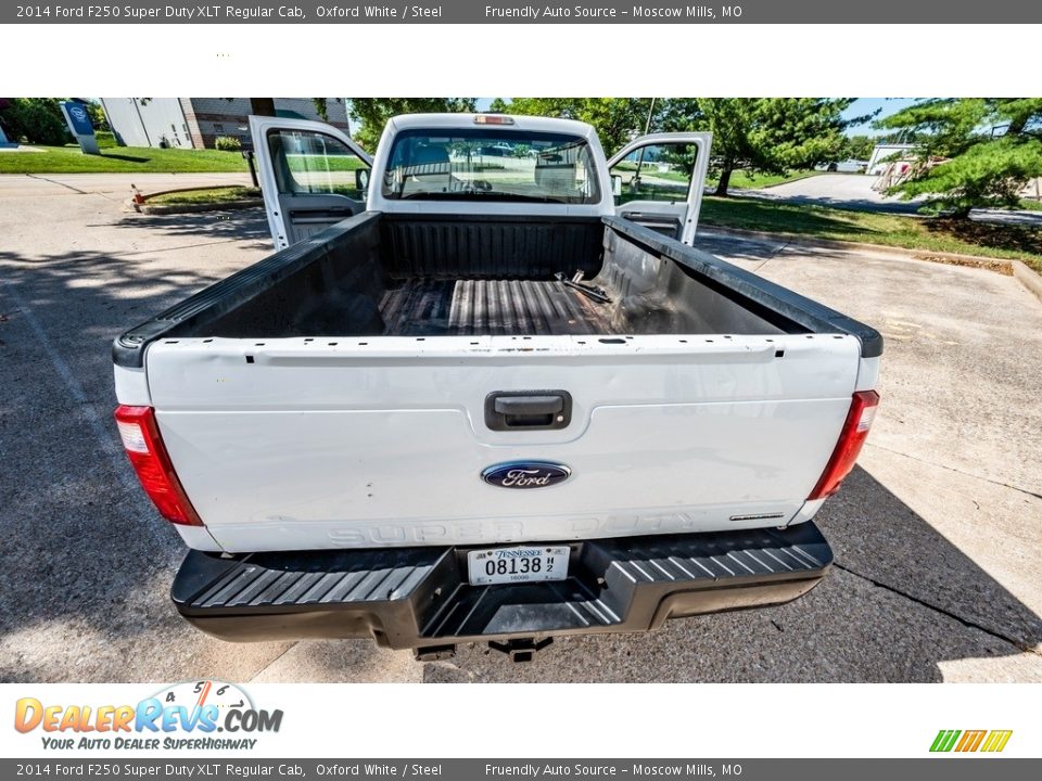 2014 Ford F250 Super Duty XLT Regular Cab Oxford White / Steel Photo #20