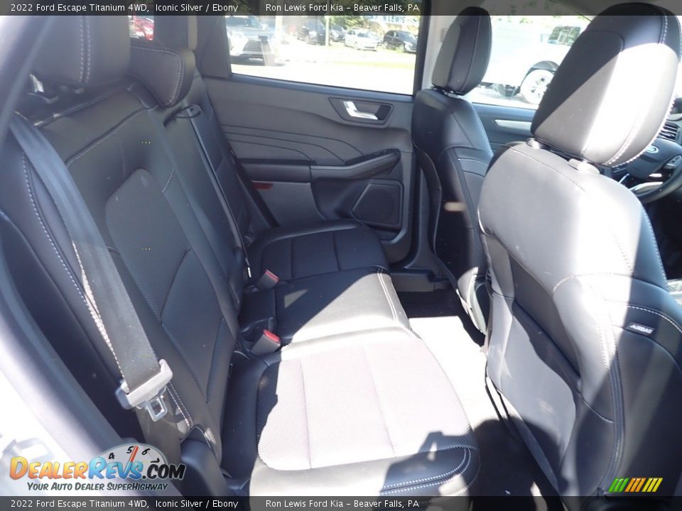 2022 Ford Escape Titanium 4WD Iconic Silver / Ebony Photo #10