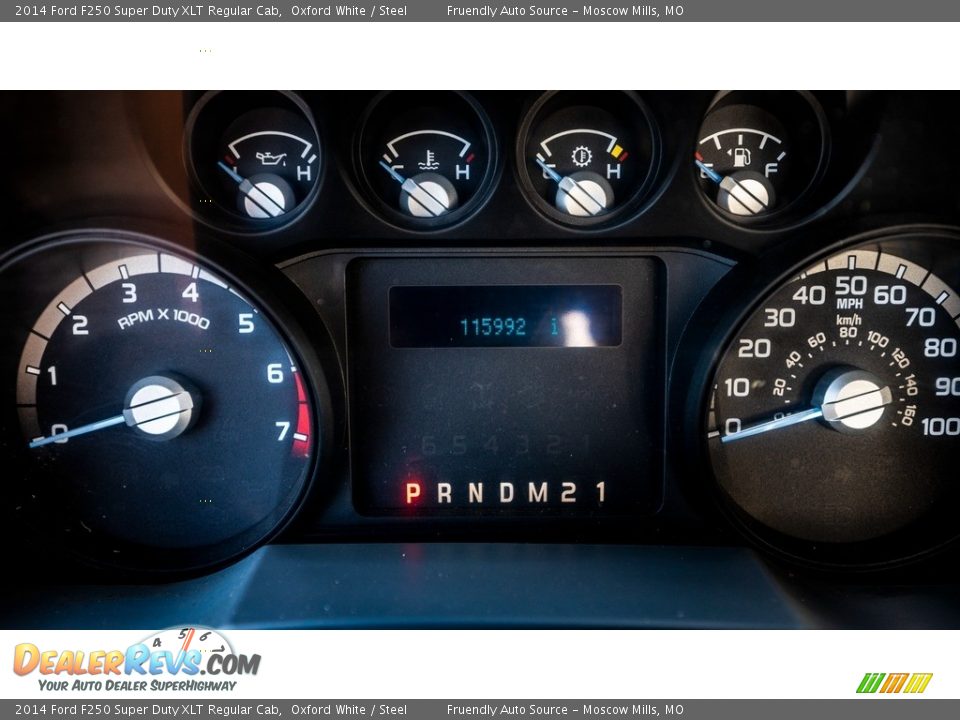 2014 Ford F250 Super Duty XLT Regular Cab Gauges Photo #26