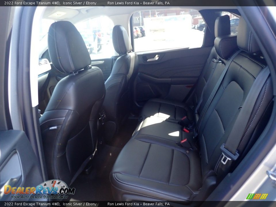 2022 Ford Escape Titanium 4WD Iconic Silver / Ebony Photo #12