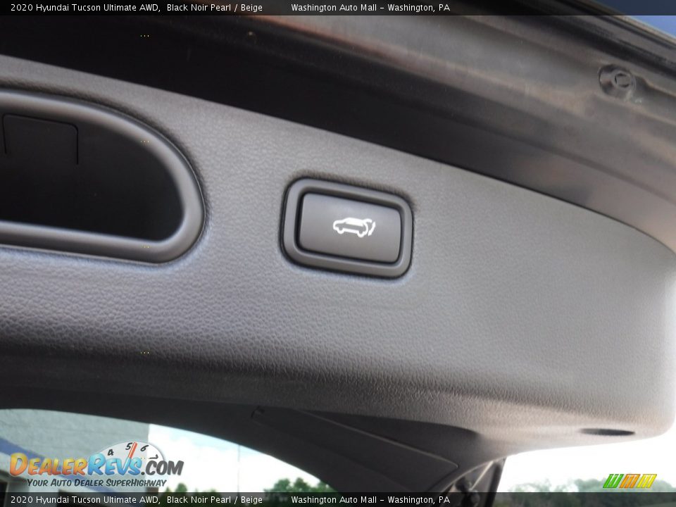 2020 Hyundai Tucson Ultimate AWD Black Noir Pearl / Beige Photo #33