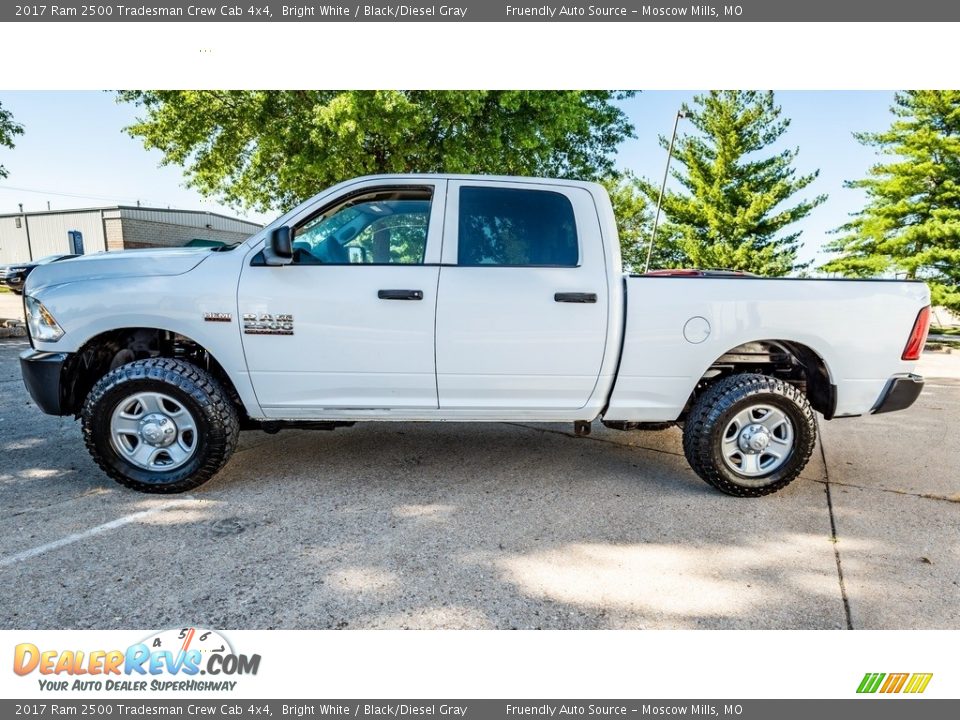 Bright White 2017 Ram 2500 Tradesman Crew Cab 4x4 Photo #7