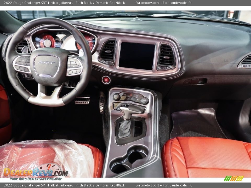 Demonic Red/Black Interior - 2022 Dodge Challenger SRT Hellcat Jailbreak Photo #30