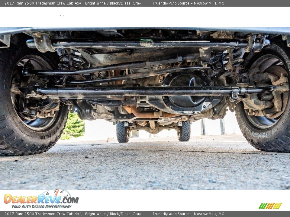 Undercarriage of 2017 Ram 2500 Tradesman Crew Cab 4x4 Photo #10