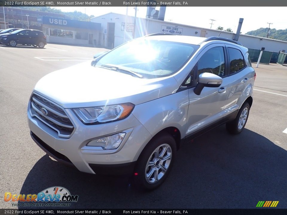 2022 Ford EcoSport SE 4WD Moondust Silver Metallic / Black Photo #4