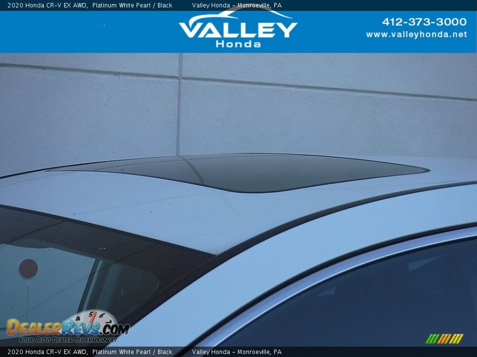 2020 Honda CR-V EX AWD Platinum White Pearl / Black Photo #3