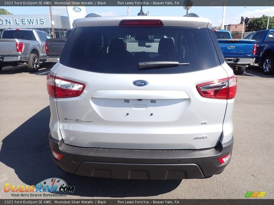 2022 Ford EcoSport SE 4WD Moondust Silver Metallic / Black Photo #7