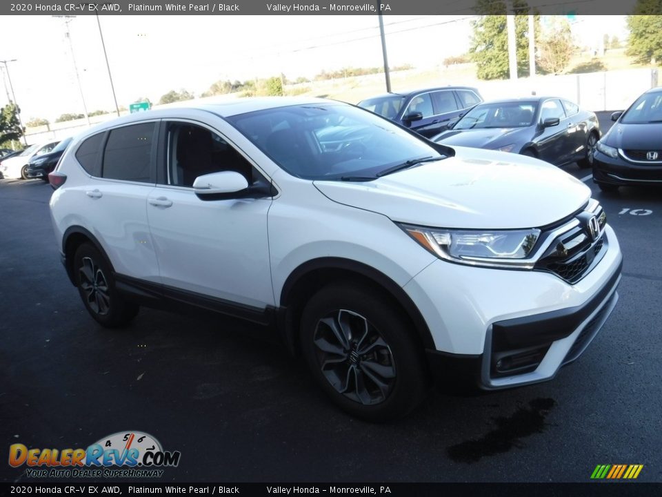 2020 Honda CR-V EX AWD Platinum White Pearl / Black Photo #6