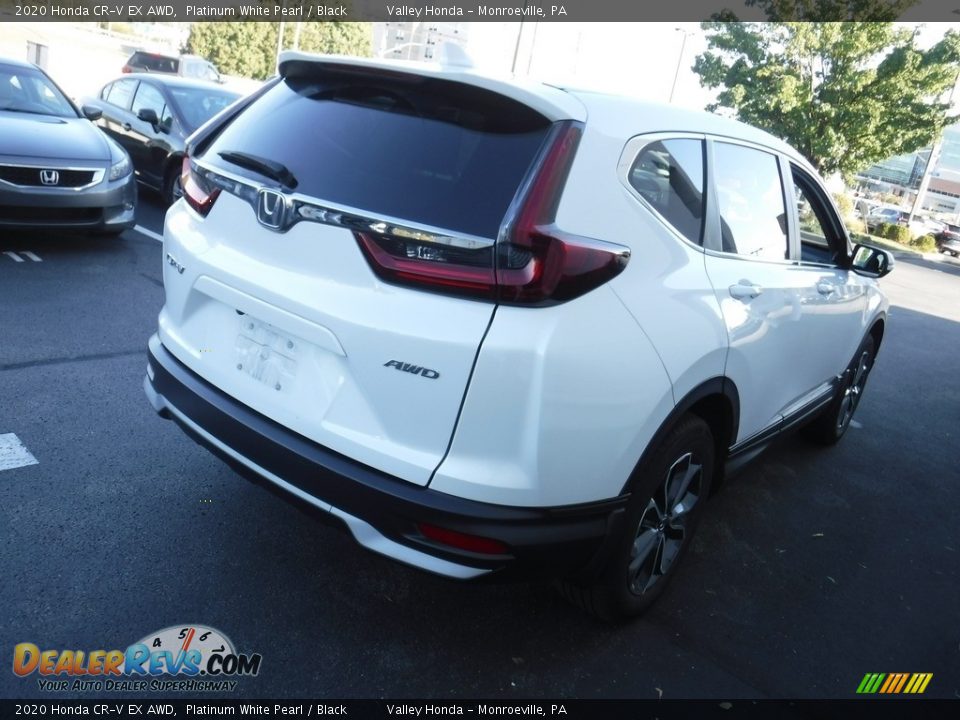 2020 Honda CR-V EX AWD Platinum White Pearl / Black Photo #7