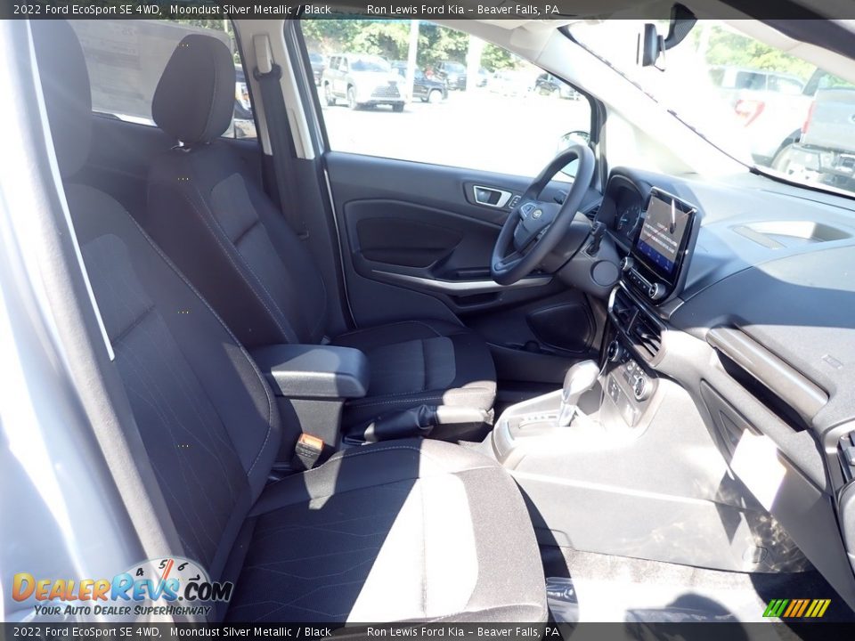 2022 Ford EcoSport SE 4WD Moondust Silver Metallic / Black Photo #11