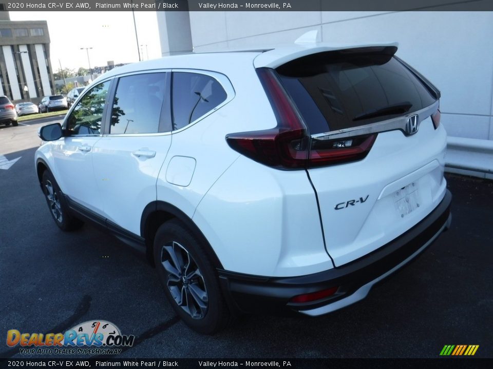 2020 Honda CR-V EX AWD Platinum White Pearl / Black Photo #10