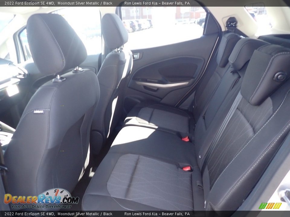 2022 Ford EcoSport SE 4WD Moondust Silver Metallic / Black Photo #12