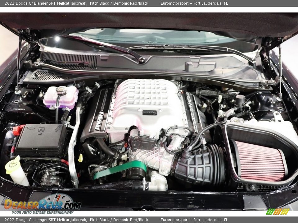 2022 Dodge Challenger SRT Hellcat Jailbreak 6.2 Liter Supercharged HEMI OHV 16-Valve VVT V8 Engine Photo #42
