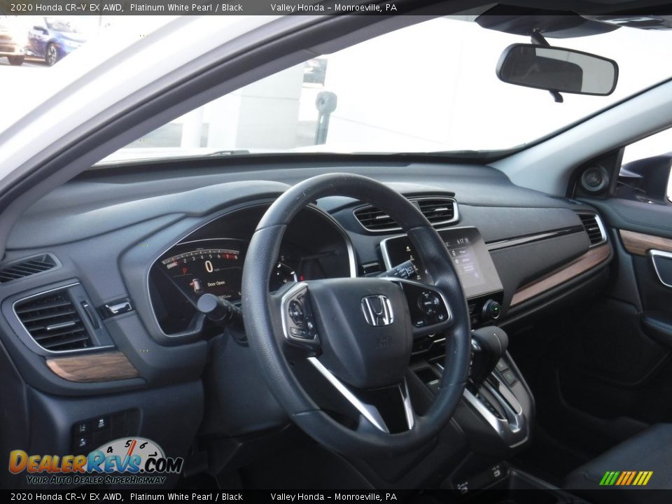 2020 Honda CR-V EX AWD Platinum White Pearl / Black Photo #11