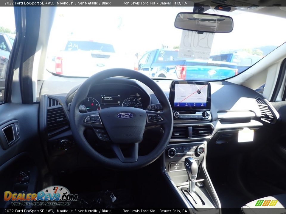 2022 Ford EcoSport SE 4WD Moondust Silver Metallic / Black Photo #13