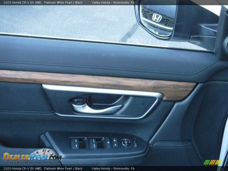 2020 Honda CR-V EX AWD Platinum White Pearl / Black Photo #12