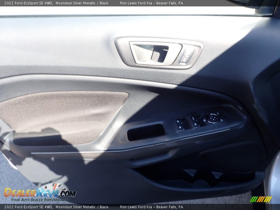 2022 Ford EcoSport SE 4WD Moondust Silver Metallic / Black Photo #15
