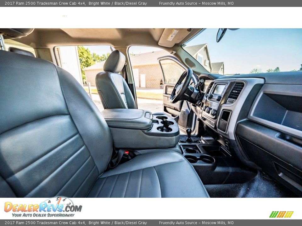 Front Seat of 2017 Ram 2500 Tradesman Crew Cab 4x4 Photo #24