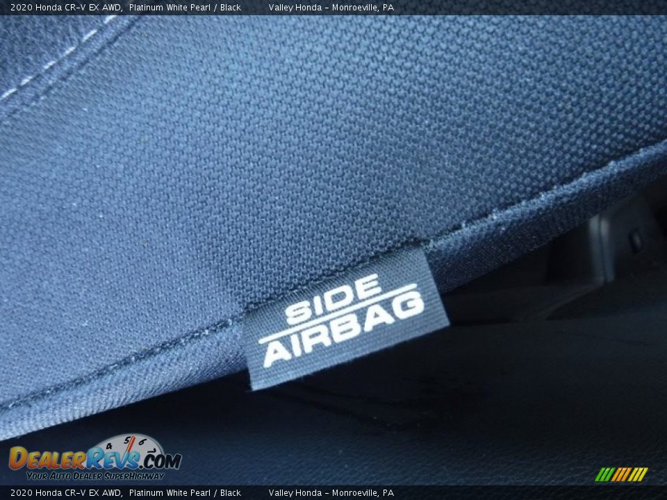 2020 Honda CR-V EX AWD Platinum White Pearl / Black Photo #17