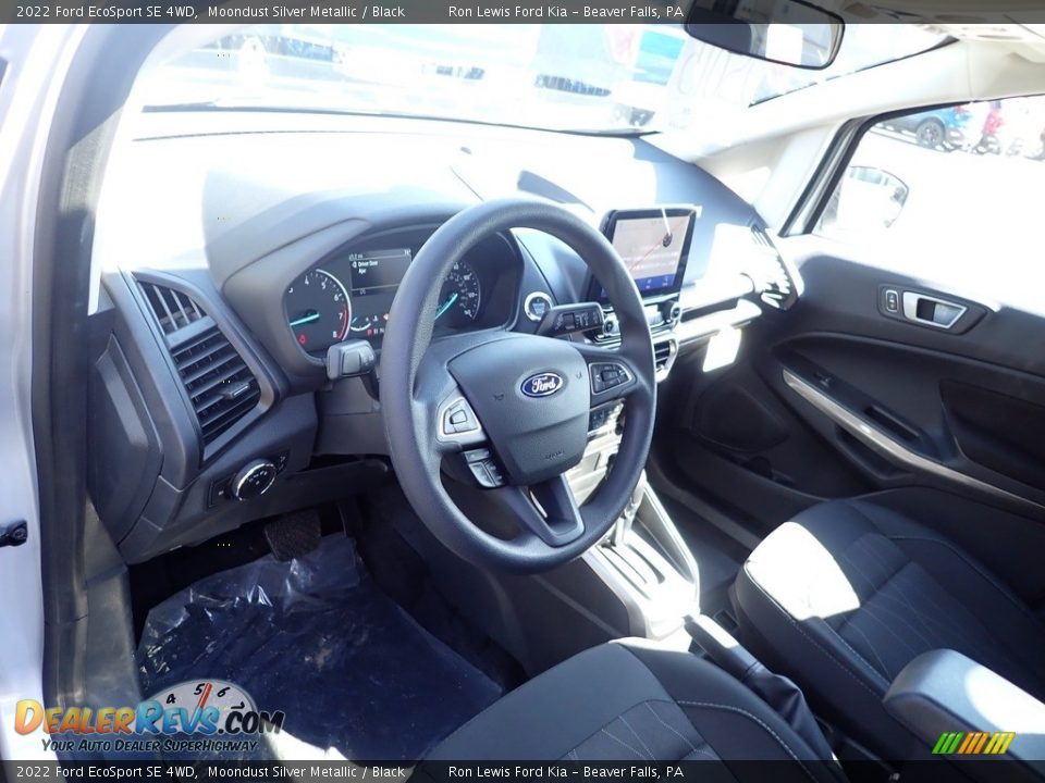 2022 Ford EcoSport SE 4WD Moondust Silver Metallic / Black Photo #19