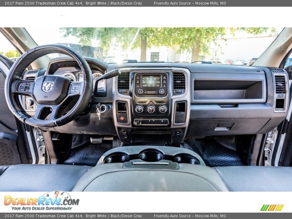 Dashboard of 2017 Ram 2500 Tradesman Crew Cab 4x4 Photo #26