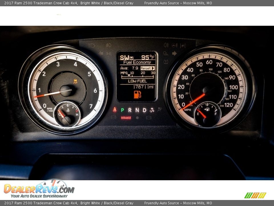 2017 Ram 2500 Tradesman Crew Cab 4x4 Gauges Photo #28