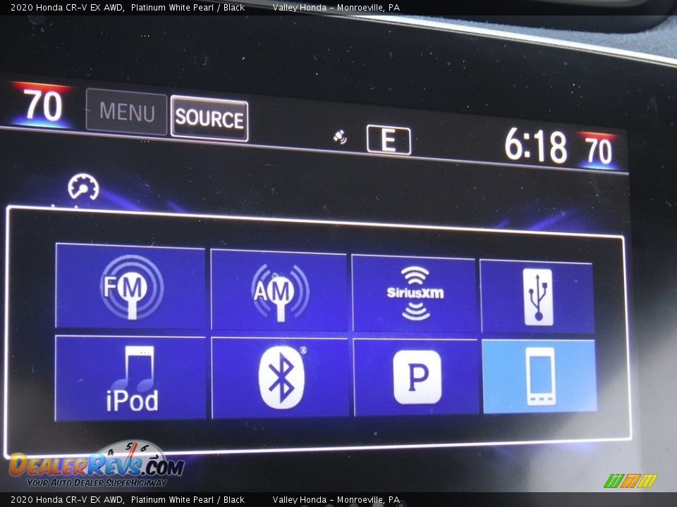 2020 Honda CR-V EX AWD Platinum White Pearl / Black Photo #20