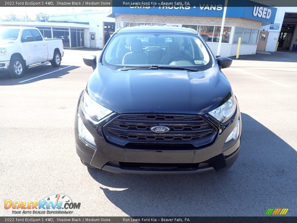 2022 Ford EcoSport S 4WD Shadow Black / Medium Stone Photo #3