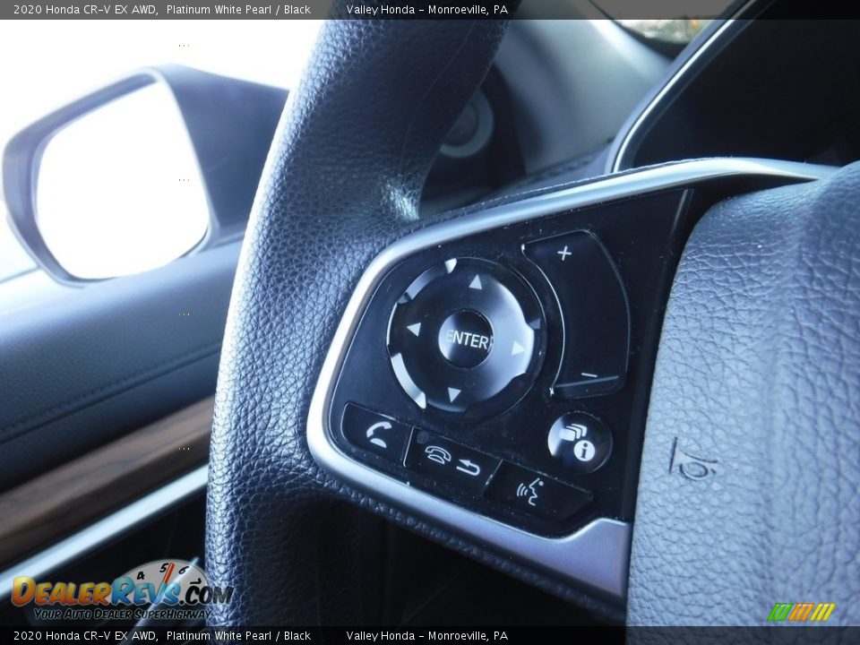 2020 Honda CR-V EX AWD Platinum White Pearl / Black Photo #26