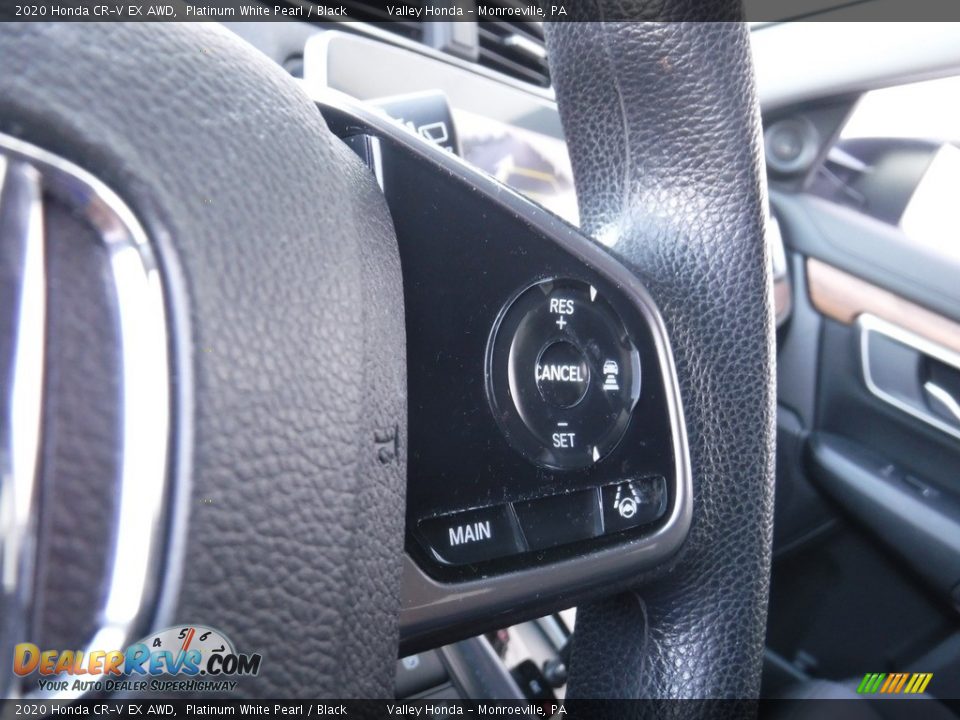 2020 Honda CR-V EX AWD Platinum White Pearl / Black Photo #27