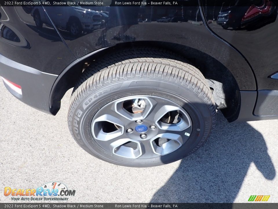 2022 Ford EcoSport S 4WD Shadow Black / Medium Stone Photo #9