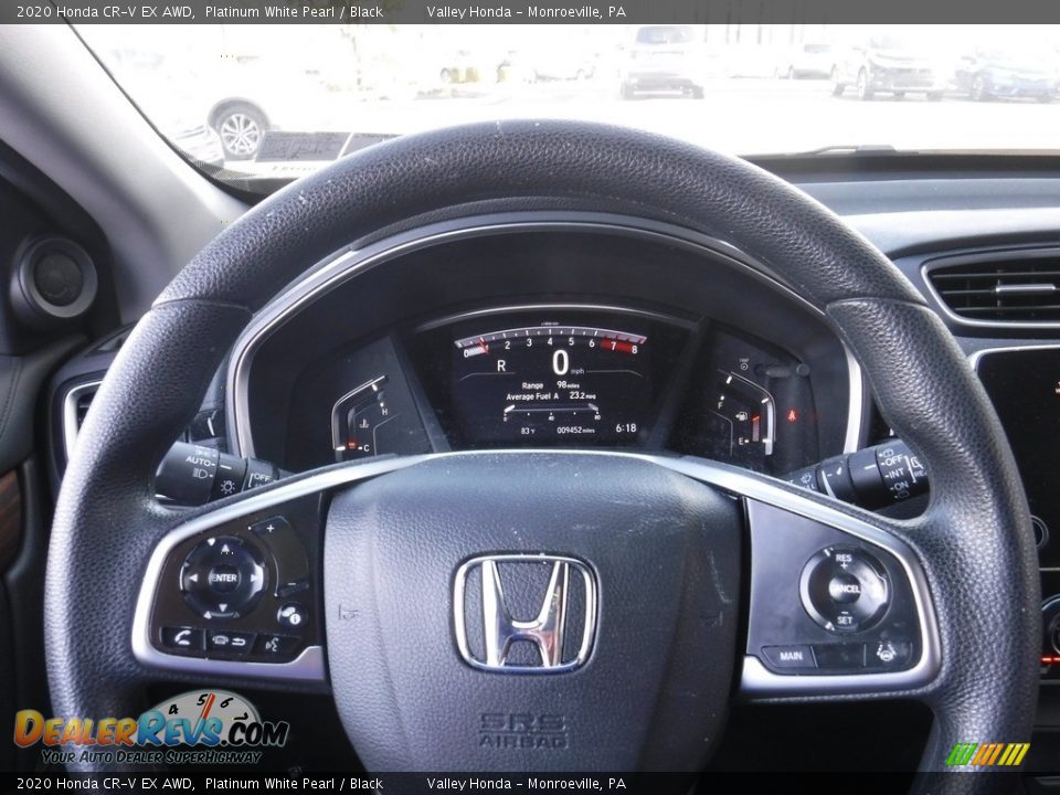 2020 Honda CR-V EX AWD Platinum White Pearl / Black Photo #28