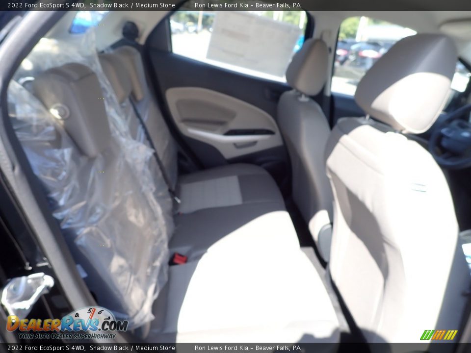 2022 Ford EcoSport S 4WD Shadow Black / Medium Stone Photo #10