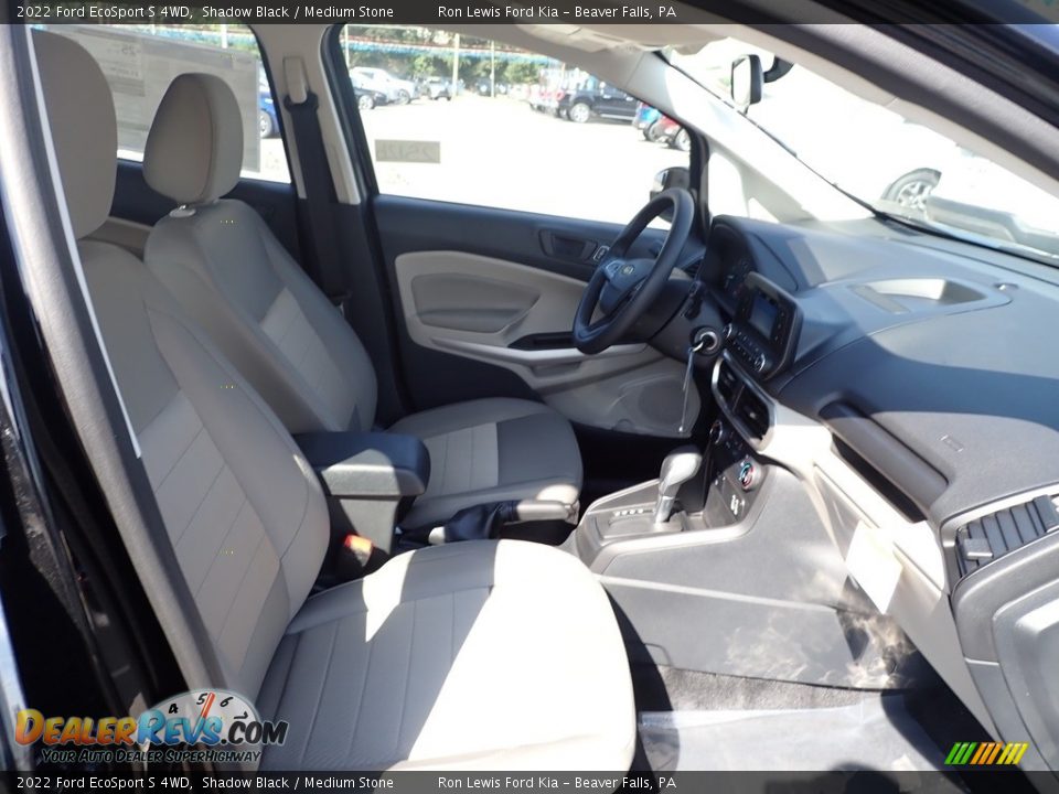 2022 Ford EcoSport S 4WD Shadow Black / Medium Stone Photo #11