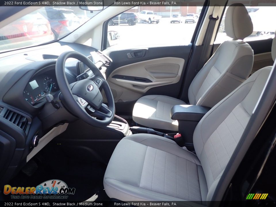 2022 Ford EcoSport S 4WD Shadow Black / Medium Stone Photo #14