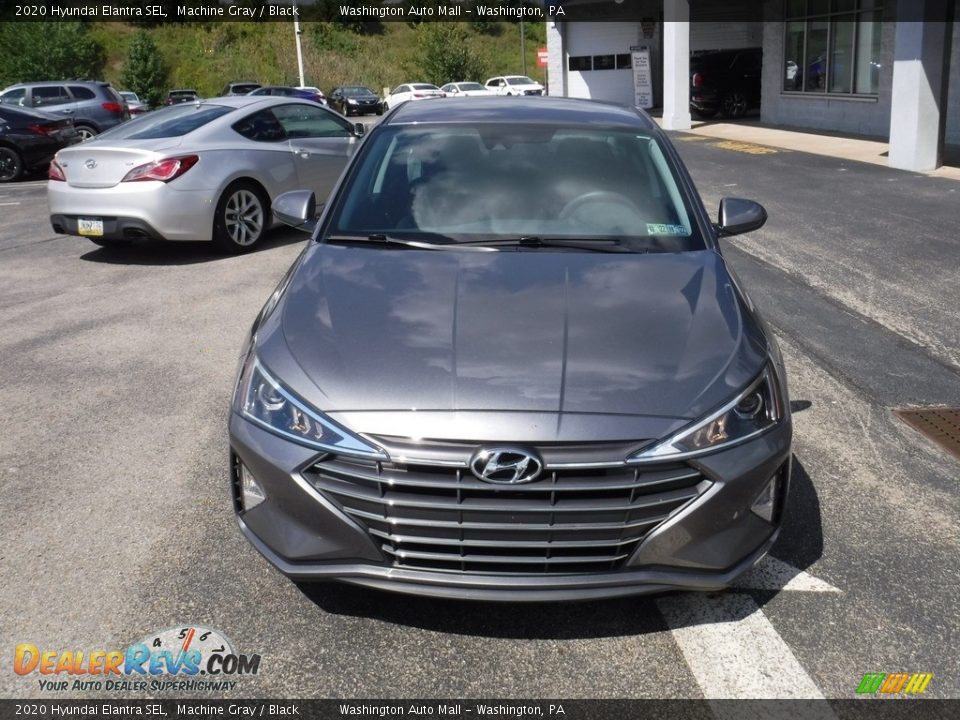 2020 Hyundai Elantra SEL Machine Gray / Black Photo #4