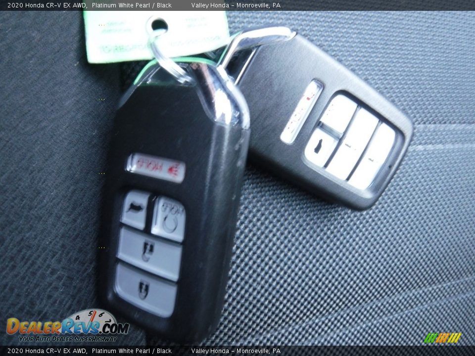 2020 Honda CR-V EX AWD Platinum White Pearl / Black Photo #35