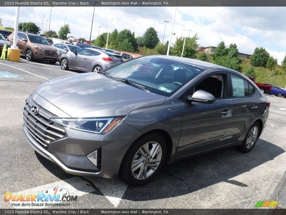 2020 Hyundai Elantra SEL Machine Gray / Black Photo #5